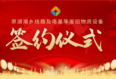 原湖潮鄉(xiāng)線路及塔基等廢舊物資設(shè)備項(xiàng)目簽約儀式圓滿落幕！——小額資產(chǎn)簡易程序初顯成效