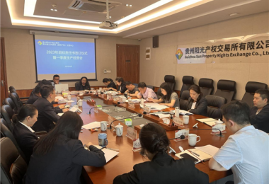 貴州陽光產(chǎn)權(quán)交易所召開2023年一季度生產(chǎn)經(jīng)營分析會暨目標責任書簽訂儀式